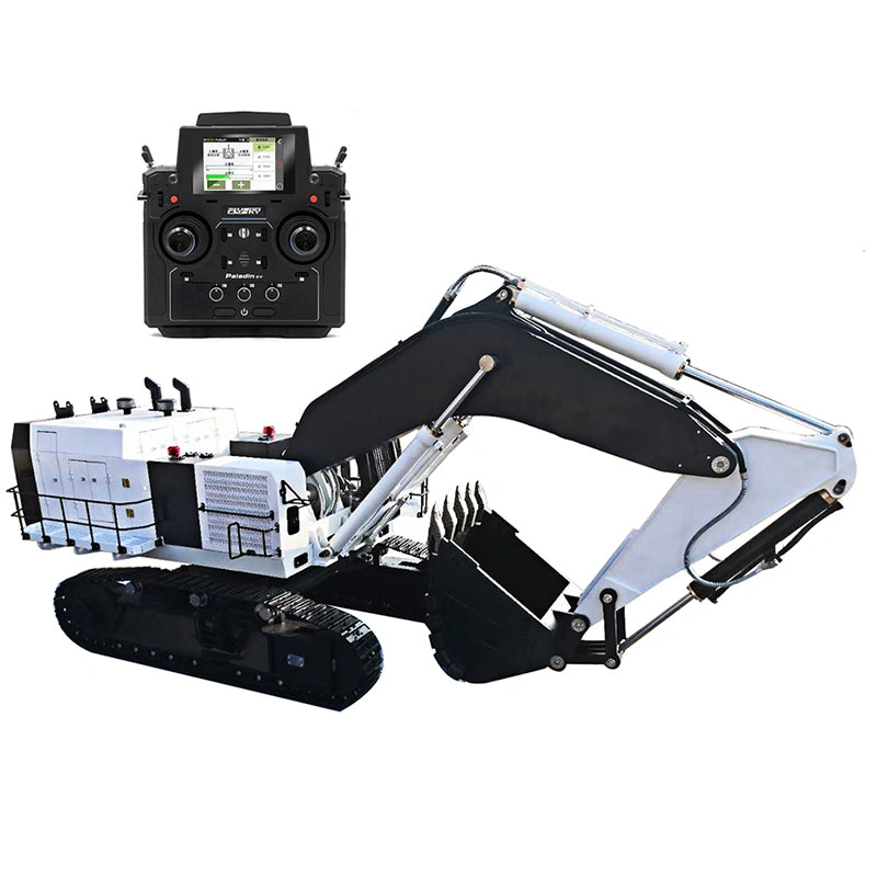 1/12 Heavy Excavator Model - Remote Control Toy Gift for Boys & Men